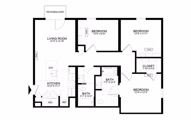 Unit 4101 4101 floor plan